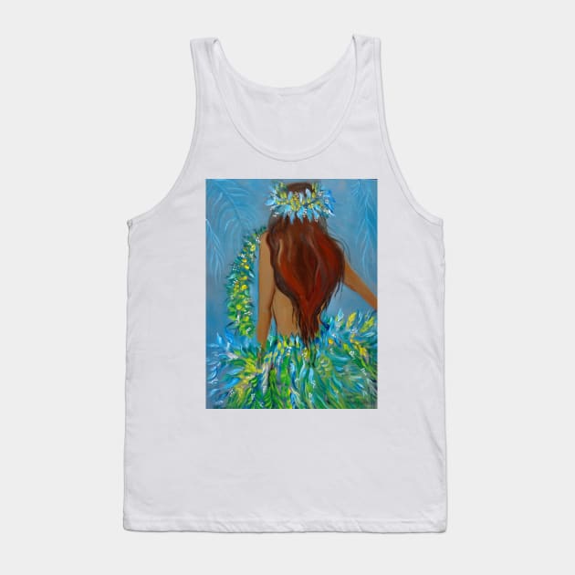 Merrie Monarch Hula Girl 14 Tank Top by jennyleeandjim